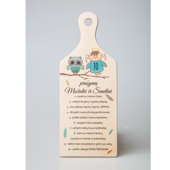 Lentelė "10 prašymų močiutei ir seneliui" Nr3 Lentelė "10 prašymų močiutei ir seneliui" Nr3