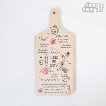 Lentelė "Laimingų namų receptas" 2