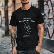 Marškinėliai bernvakariui su užrašu, Merginos Paskutinis Šansas