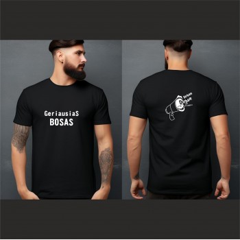 Marškinėliai Bosui su užrašu, Geriausias Bosas Marškinėliai Bosui su užrašu, Geriausias Bosas