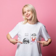 Marškinėliai Bosei su Vienaragiu ir užrašu, Mūsų Bosė Marškinėliai Bosei su Vienaragiu ir užrašu, Mūsų Bosė