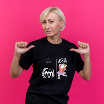 Marškinėliai Bosei su Vienaragiu ir užrašu, Mūsų Bosė
