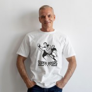 Marškinėliai Bosui su užrašu, Super Bosas