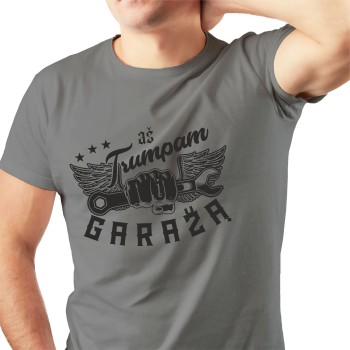 Marškinėliai "Trumpam į garažą 2"