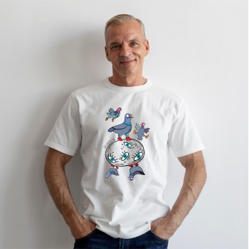 Marškinėliai su Balandžiais ir Bulve, Balandėliai