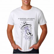 Marškinėliai su Karve, NSO ir užrašu, Su Pirmadieniais Viskas Gerai...