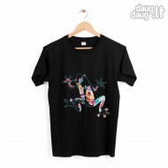 Marškinėliai Su Varlės Piešiniu