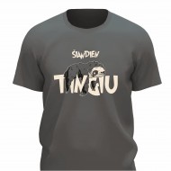 Marškinėliai su užrašu, TINGIU