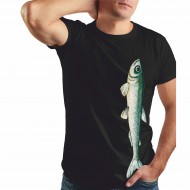 Marškinėliai Su Didelės Stintos Piešiniu