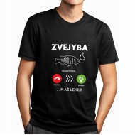 Marškinėliai "Žvejyba skambina"