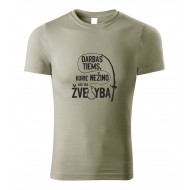 Marškinėliai "Darbas tiems, kurie nežino kas yra žvejyba"