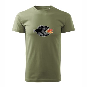 Marškinėliai Su Žuvimis, Didelis Ryja Mažą