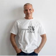 Marškinėliai Jonui su užrašu, Jonas Vasaros Ponas