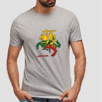 Marškinėliai su Vyčio piešiniu ir užrašu, Lietuva