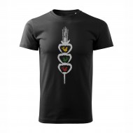 Marškinėliai su Verba, Trispalvė