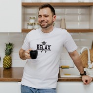 Marškinėliai su užrašu, Relax