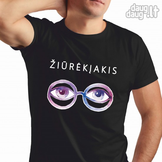 Marškinėliai  "Žiūrėk į akis"