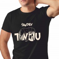 Marškinėliai su užrašu, TINGIU
