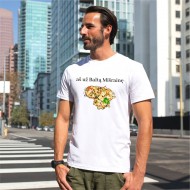 Marškinėliai su piešiniu ir užrašu, Aš už baltą mišrainę, Lietuva