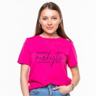 Marškinėliai su užrašu, Sukurta Mokyti