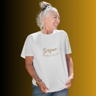 Marškinėliai su užrašu, Super Mokytoja