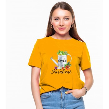 Marškinėliai skardinėje. DARŽO KARALIENĖ