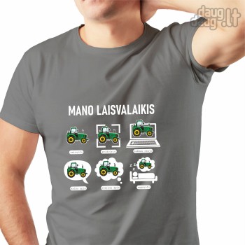 Marškinėliai skardinėje. MANO LAISVALAIKIS.
