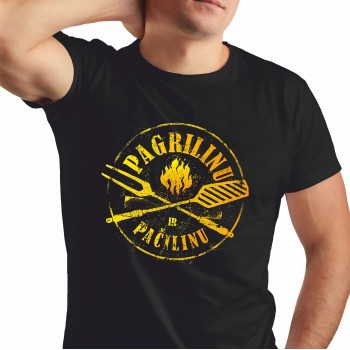 Marškinėliai Su Užrašu, Pagrilinu Ir Pačilinu II