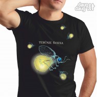 Marškinėliai Su Jonvabaliais Ir Užrašu, Tebūnie Šviesa