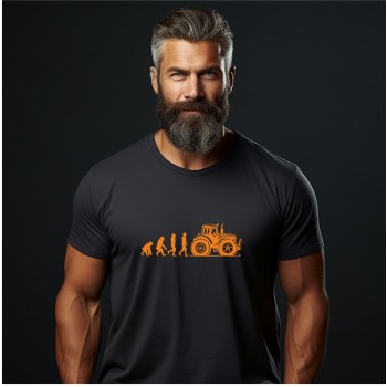 Marškinėliai "Ūkininko evoliucija"