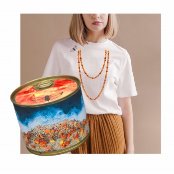 Marškinėliai skardinėje. GINTARINIAI KAROLIAI 2023