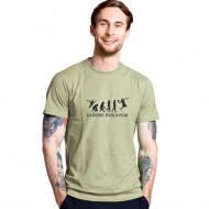 Marškinėliai su užrašu, Kašioro evoliucija