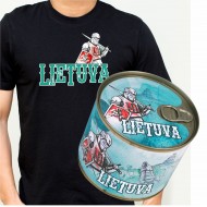 Marškinėliai skardinėje. LIETUVA Marškinėliai skardinėje. LIETUVA