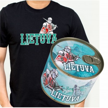 Marškinėliai skardinėje. LIETUVA