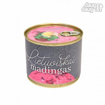 Marškinėliai skardinėje. LIETUVIŠKAI MADINGAS