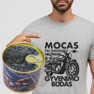 Marškinėliai skardinėje. MOCAS