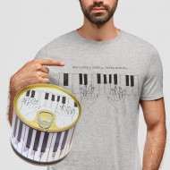 Marškinėliai skardinėje. KALBA MUZIKA. Marškinėliai skardinėje. KALBA MUZIKA.