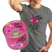 Marškinėliai su Šaltibarščiais, Skardinėje, Don`t Panic, It`s Organic, Gedimino pilis