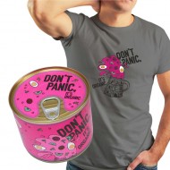 Marškinėliai su Šaltibarščiais, Skardinėje, Don`t Panic, It`s Organic, Gedimino pilis