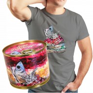 Marškinėliai skardinėje. SILKĖ PATALUOSE Marškinėliai skardinėje. SILKĖ PATALUOSE