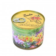 Marškinėliai skardinėje su Gėlėmis, Sodo Karalius