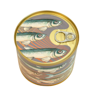 Marškinėliai Skardinėje Su Autoriniu Piešiniu, STINTA