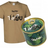 Marškinėliai skardinėje. ŠIANDIEN TINGIU  Marškinėliai skardinėje. ŠIANDIEN TINGIU