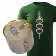 Marškinėliai su Verba, Lietuva, Skardinėje