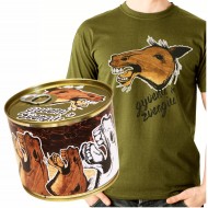 Marškinėliai skardinėje. Arklys-gyvenu ir žvengiu