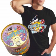 Marškinėliai skardinėje. BOOM Gimtadienis Marškinėliai skardinėje. BOOM Gimtadienis