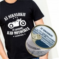 Marškinėliai skardinėje. NEKNARKIU-2 Marškinėliai skardinėje. NEKNARKIU-2