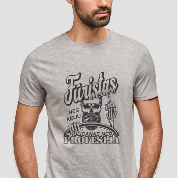 Marškinėliai universalūs "Fūristas-profesija"