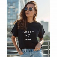 Marškinėliai "Just do it empty"   Marškinėliai "Just do it empty"