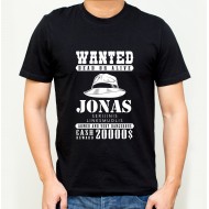 Marškinėliai su užrašu Jonui